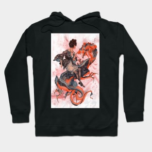 Taming a dragon Hoodie